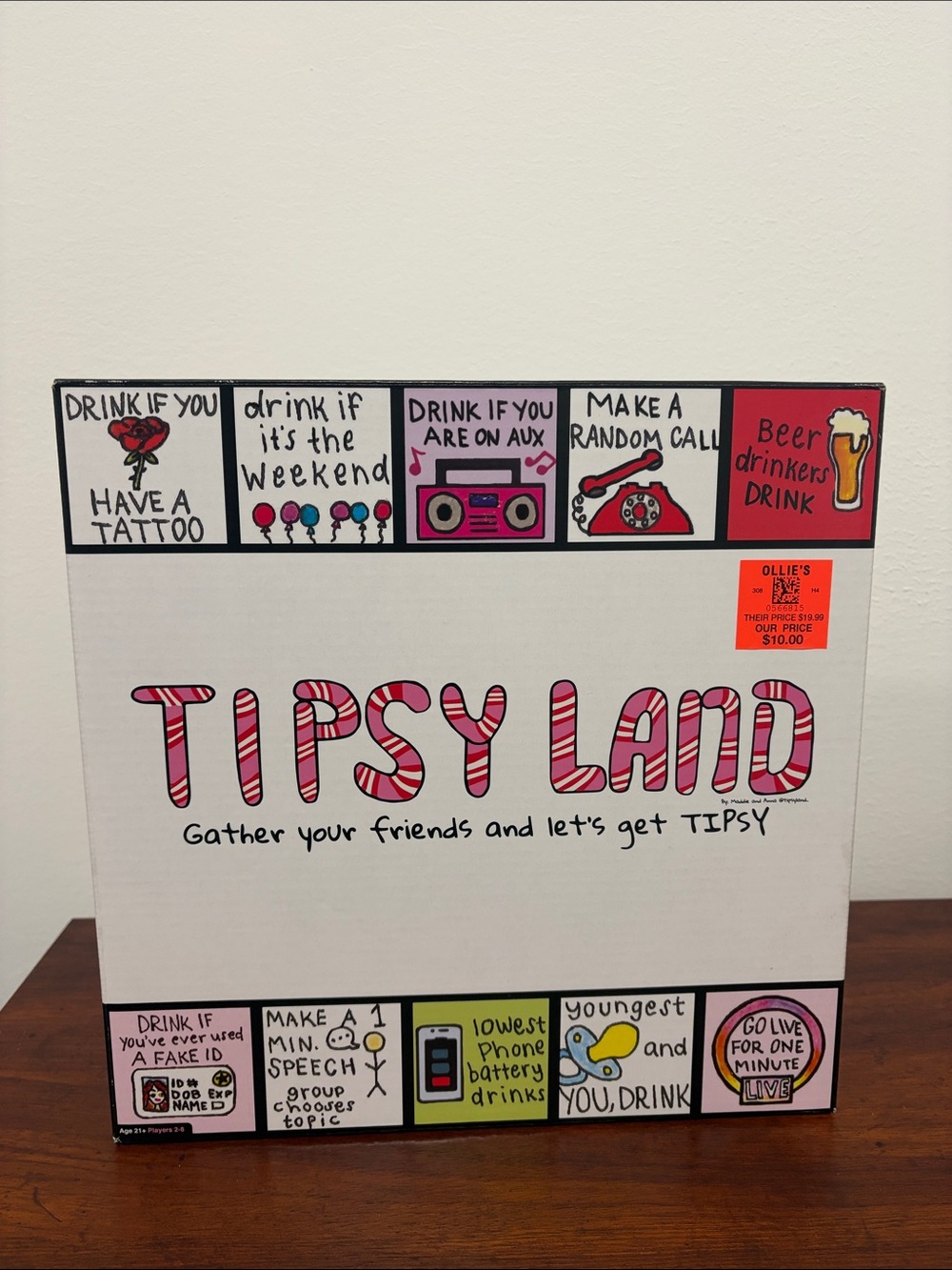 Tipsy Land Party Game